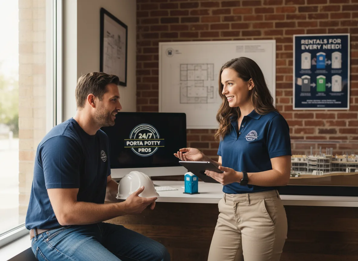 Flushing Toilet Rental Options in Mannsville, OK